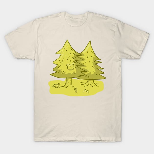 Butter Trees T-Shirt by Baddy's Shop